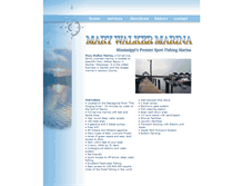 Tablet Screenshot of marywalkermarina.com